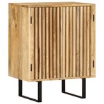 vidaXL Buffet avec 2 portes 55x35x70 cm bois massif de manguier
