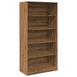vidaXL Garde-robe chêne artisanal 100x50x200 cm bois d'ingénierie