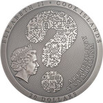 Pièce de monnaie en Argent 20 Dollars g 93.3 (3 oz) Millésime 2021 Archeology Symbolism COYOLXAUHQUI STONE