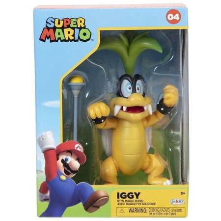 Figurine - JAKKS PACIFIC - Super Mario Bros : Iggy + Bâton - 10 cm - La  Poste