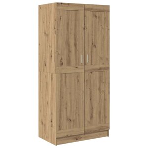 vidaXL Armoire Chêne artisan 82 5 x 51 5 x 180 cm Bois d'ingénierie