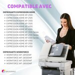 123CONSOMMABLES - 603XL - Pack 4 cartouches compatibles EPSON 603 XL