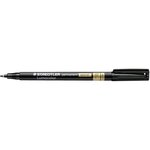 Marqueur lumocolor permanent spécial 319f pte fine noir staedtler