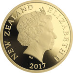 Pièce de monnaie en argent - or 1 dollar - 10 dollars g 31.1 (1 oz) millésime 2017 mythical taniwha