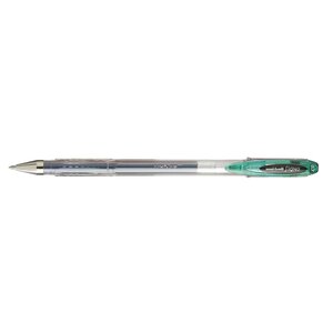 Roller encre gel Signo UM120 pointe moyenne 0 7mm vert x 12 UNI-BALL