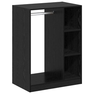 vidaXL Armoire Chêne noir 77 x 48 x 102 cm Bois d'ingénierie