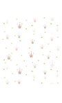 Tapis enfant Crown 120 x 160 cm - Blanc