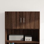 vidaXL Armoire murale chêne marron 80x42 5x40 cm bois d'ingénierie