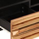 vidaXL Meuble TV 100x34x46 cm bois d'acacia massif