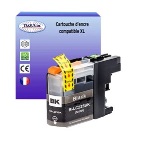 T3AZUR- Cartouche compatible avec Brother LC223 XL pour Brother MFCJ4420DW MFCJ4425DW MFCJ4620DW MFCJ4625DW MFCJ480DW MFCJ5320DW Noire