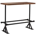 vidaXL Mobilier de bar 5 Pièces Bois de récupération massif