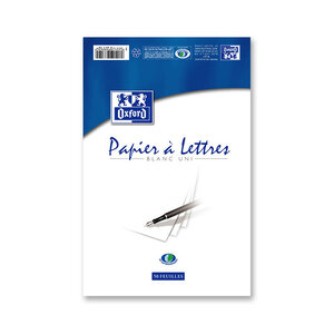 Lot de 1000 feuilles de papier de soie blanc 50x75cm 21gr/m² - La Poste