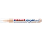 Marqueur Acrylique 5100 Beige chaud Pointe Moyenne 2-3 mm x 5 EDDING