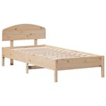 vidaXL Cadre de lit sans matelas 90x200 cm bois de pin massif