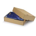 Caisse carton télescopique brune simple cannelure raja 14x9x4/7 cm (lot de 50)