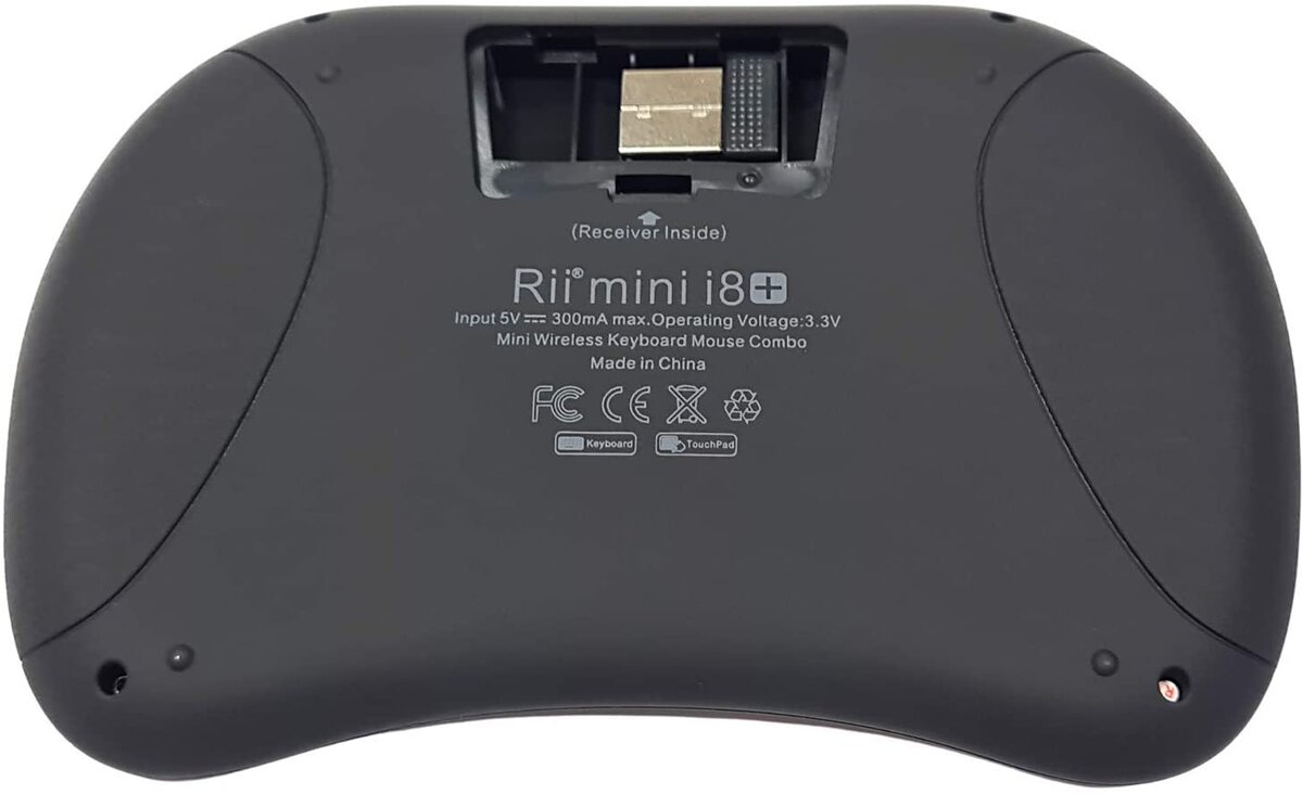 Rii Mini i8 Wireless (AZERTY) - Mini Clavier français, Ergonomique
