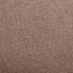 vidaXL Chaise de bar Taupe Tissu