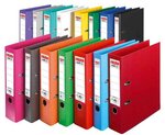 Classeur à levier maX.file Protect Plus Polypro Int / Ext Dos de 80 mm Rouge HERLITZ