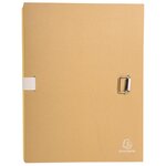 Chemise Dos Extensible Papier Kraft - Brun - X 10 - Exacompta