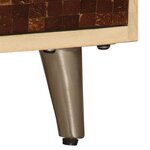 vidaXL Meuble TV 120x30x40 cm Bois massif de manguier
