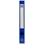 Boite De Classement À Pression Dos 40mm Polypropylène 7/10e Opaque - A4 - Bleu - X 10 - Exacompta