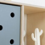 Meuble de rangement NABOSKY rose 1x5