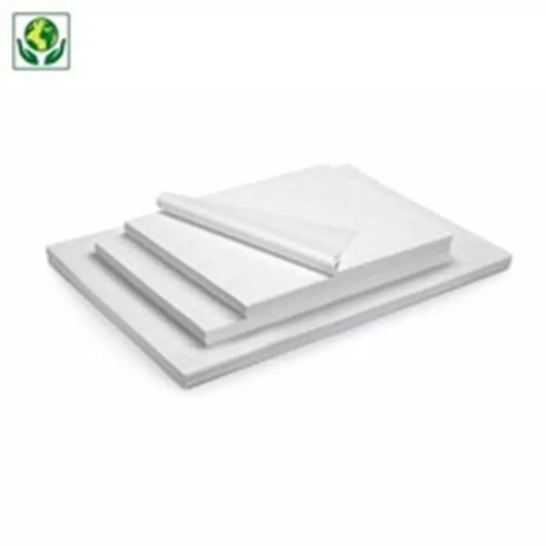 Papier de soie blanc – (1 rame) 500mm x 750mm - Bulteau Systems