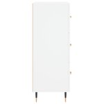 vidaXL Buffet blanc 69 5x34x90 cm bois d'ingénierie
