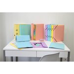 Classeur 2 Anneaux En D 25mm Aquarel - A4 - Couleurs Assorties - X 10 - Exacompta
