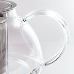 Théière en verre avec filtre en inox - 0 8 L
