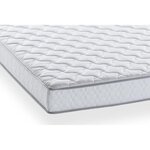 Ensemble matelas mousse à mémoire de forme + sommier 140 x 190 cm