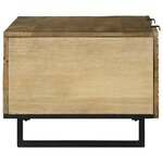 vidaXL Table Basse 100x54x40 cm Bois de Mangue Massif