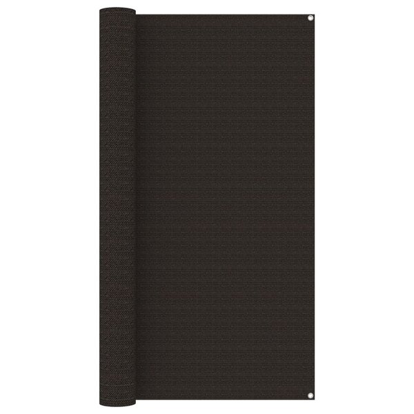 vidaXL Tapis de tente 200x200 cm Marron