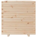 vidaXL Jardinière 70x70x72 5 cm bois de pin massif