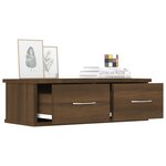 vidaXL Armoire murale Chêne marron 60x26x18 5 cm Bois d'ingénierie