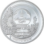 Pièce de monnaie en Argent 500 Togrog g 31.1 (1 oz) Millésime 2023 Woodland Spirit CHIPMUNK