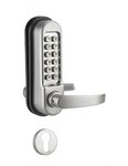 THIRARD - Verrou à combinaison mécanique pour serrure encastrable pour porte intérieure  carré 7mm  chromé mat