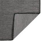 vidaXL Tapis à tissage plat d'extérieur 140x200 cm Gris