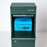 Boîte à colis Large Vert 2 portes Acier galvanisé SMART PARCEL BOX®