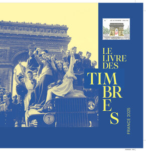 Livre des timbres de l'année 2025 - sans timbre-poste inclus