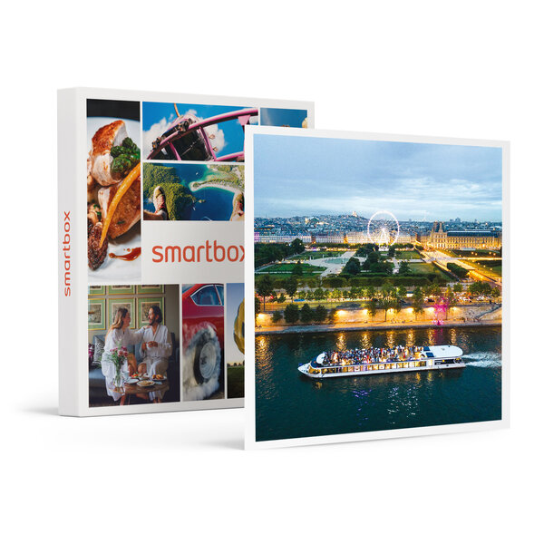 SMARTBOX - Coffret Cadeau Croisière festive sur la Seine : 2h45 avec dîner à bord du Diamant Bleu -  Multi-thèmes