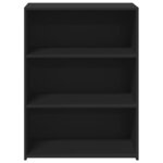 vidaXL Buffet noir 70x41x93 cm bois d'ingénierie