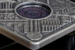 Pièce de monnaie en Argent 10 Dollars g 50 Millésime 2017 Holy Windows NOTRE DAME CATHEDRAL