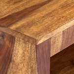 vidaXL Meuble TV 140x30x40 cm Bois massif