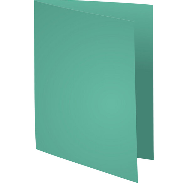 Paquet de 100 chemises JURA 250 en carte 240 grammes vert clair EXACOMPTA