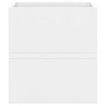 vidaXL Armoire d'évier Blanc 41x38 5x45 cm Aggloméré