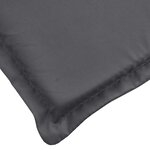 vidaXL Coussin de chaise longue anthracite 200x70x3 cm tissu oxford