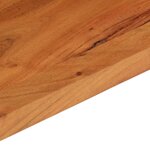 vidaXL Dessus de table 70x50x3 8 cm rectangulaire bois massif d'acacia