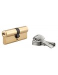 THIRARD - Cylindre de serrure double entrée Trafic 6  40x40mm  anti-arrachement  anti-perçage  laiton  5 clés