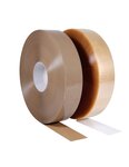 (lot  6 rouleaux) ruban adhésif machine polypropylène performance transparent 50mmx1500m